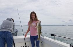 Lone angler fishing in OH