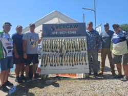 Group of 17 people fishing in OH
