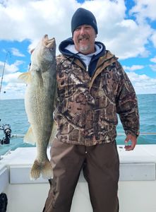 Sauger fish caught while fishing in OH