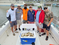 Six avid anglers fishing in OH