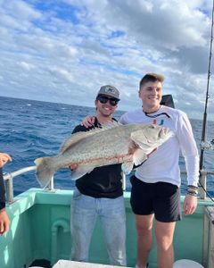 Two people fishing in Fort Lauderdale