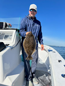 Angler fishing on Long Island