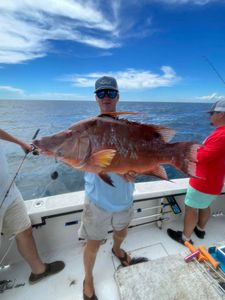 Two people fishing in Florida