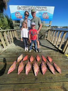 4 anglers fishing in FL