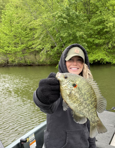 A person fishing in Nashville