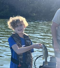Largemouth bass caught while fishing in Nashville