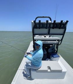 Fisherman enjoying the outdoors in TX