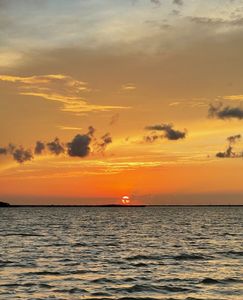 Scenic view of the beach at South Padre Island