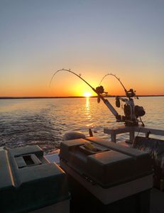 Trolling on Lake Champlain