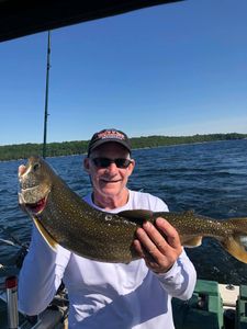 Angler with 24-inch fish in VT