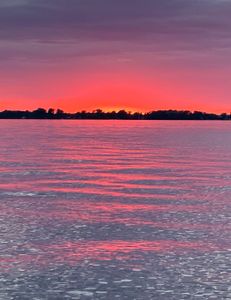 Sunset on Lake Champlain