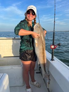 2 people fishing in TX