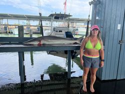 Blacktip Shark fishing in Galveston