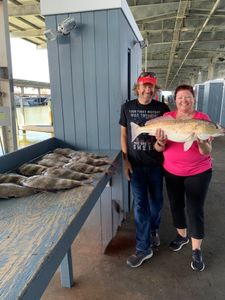 A redfish caught in TX