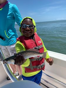 Spotted Weakfish, 26-inch fish caught while fishing in TX