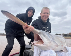 One 25-inch fish caught while fishing in OK
