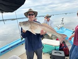 Angler with a big catch in GA