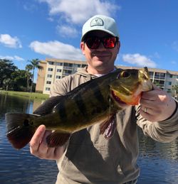 An angler catching a big fish in FL