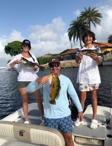 3 largemouth bass caught in Delray Beach
