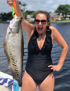 Fisherman with a big 29-inch catch in FL