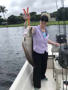 Great catch using light tackle and drift fishing techniques!