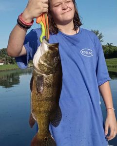 Two people fishing in Delray Beach