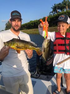 2 largemouth bass caught in Delray Beach