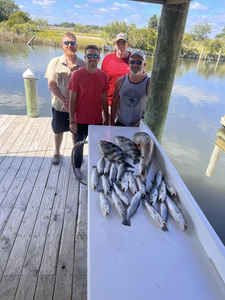 Spotted Weakfish caught in the waters of Bay St. Louis