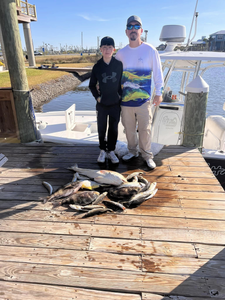 Two anglers fishing in MS