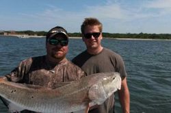 Anglers with big fish in Florida