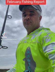 A person fishing in Darien