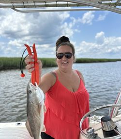 Redfish caught while fishing in GA