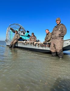 Four anglers fishing in Rockport