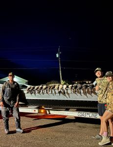 Three anglers fishing in TX