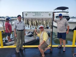 Three people fishing in OH