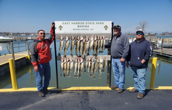 Three people fishing in OH