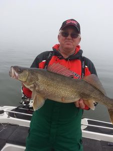 Walleye fish caught in OH