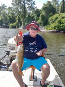 One person fishing in Panama City