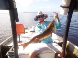 Angler with a 28-inch catch in Panama City