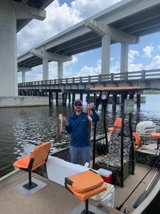 A pair of anglers fishing in Panama City