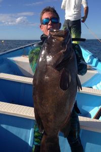 Angler fishing in Lantana