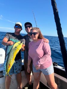 Three people fishing in Lantana