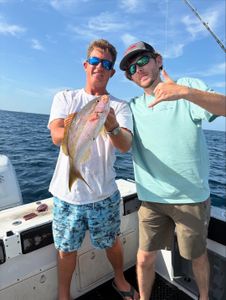 Two people fishing at Lantana