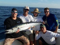 A single wahoo fish caught in Lantana