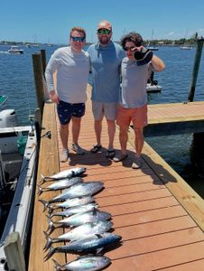 Three people fishing in Florida