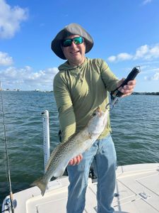 Lone angler fishing in Florida