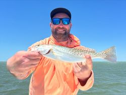 Spotted weakfish caught while fishing in Homestead