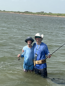 Clear skies and light tackle make for the best deep sea adventure!