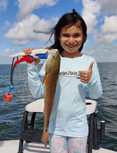 Lone angler fishing in Texas