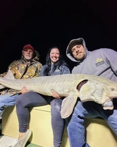 Three anglers fishing in MI